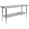 Flash Furniture 60"W Stainless 18 Gauge Work Table - Undershelf NH-WT-2460-GG - alternate 7